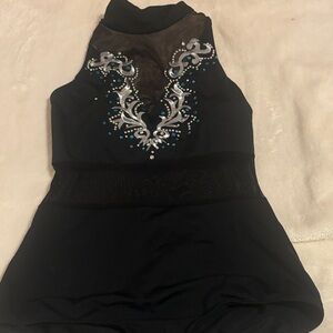 Lyrical kids leotard with skirt